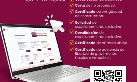 Reitera alcaldesa Claudia Agatón uso de Ventanilla Ensenada para trámites municipales