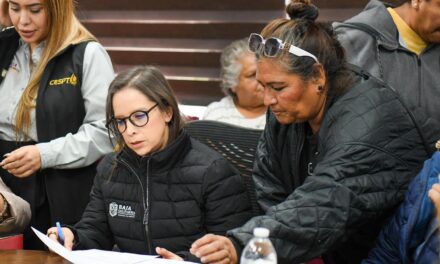 DIALOGA DIRECTORA DE CESPT, MÓNICA VEGA, CON LÍDERES COMUNITARIOS PARA FORTALECER ATENCIÓN CIUDADANA