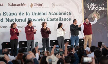 Acompaña Ismael Burgueño a la presidenta Claudia Sheinbaum a la inauguración de la primera parte del Viaducto Elevado y la Universidad Rosario Castellanos