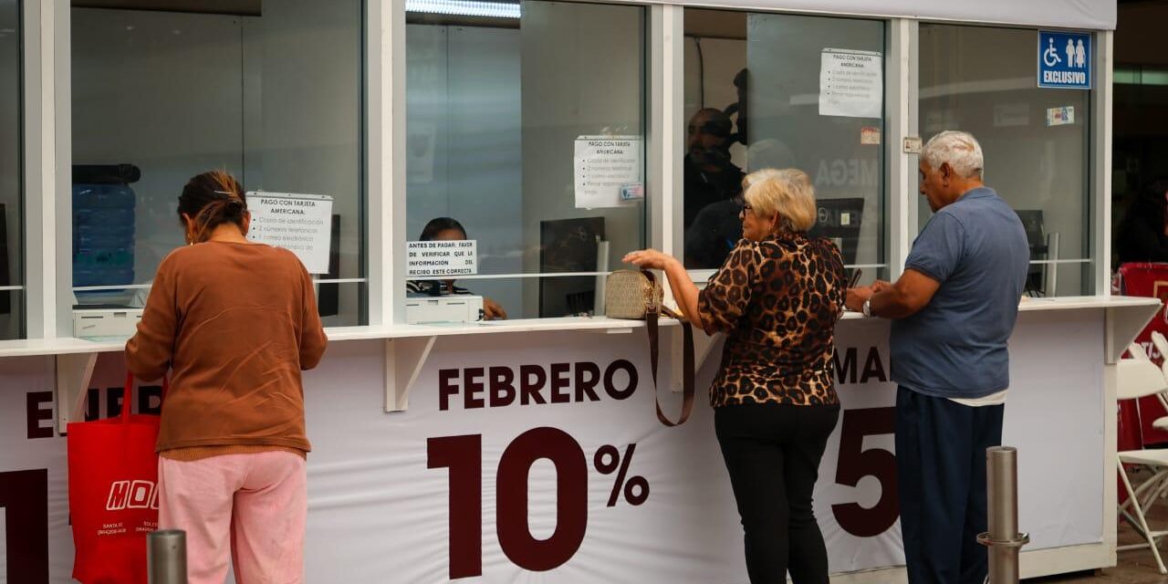 Inicia febrero con el descuento del 10 % en el pago del Impuesto Predial en el Gobierno Municipal de Tijuana