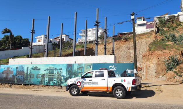 Suspende Coordinación Municipal de Protección Civil obra en la Zona Centro