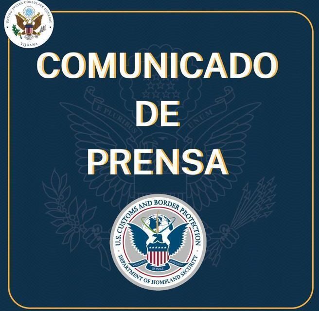 CBP implementará la apertura de un acceso peatonal temporal en el puerto de entrada Calexico West