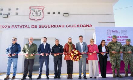 FORTALECE GOBIERNO DE MARINA DEL PILAR LA SEGURIDAD EN LA RUMOROSA CON NUEVA BASE OPERATIVA DE LA FESC