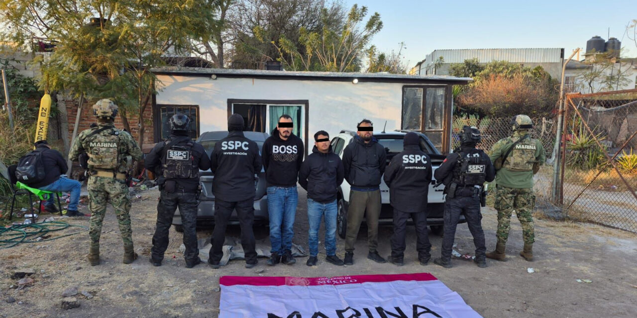 EN QUERÉTARO, AUTORIDADES FEDERALES DETIENEN A 30 INTEGRANTES DE UNA CÉLULA CRIMINAL DEDICADA A ACTIVIDADES DE VENTA DE DROGA Y RECLUTAMIENTO