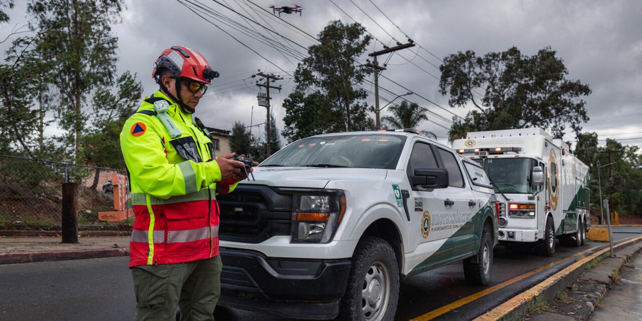 Atiende Ayuntamiento de Tijuana más de 60 reportes de incidencias por lluvias