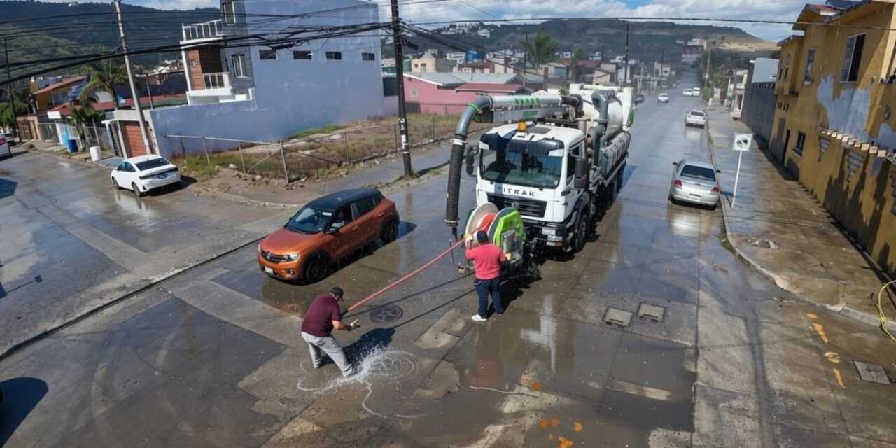 REFUERZA CESPE ACCIONES PARA OPERATIVIDAD DEL SISTEMA DE ALCANTARILLADO POR LAS LLUVIAS