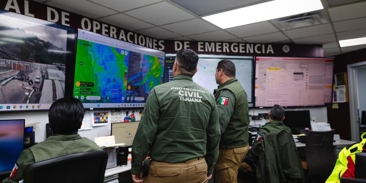 Reportan 11 inundaciones en Tijuana tras paso de lluvias; Ayuntamiento ya atendió las afectaciones