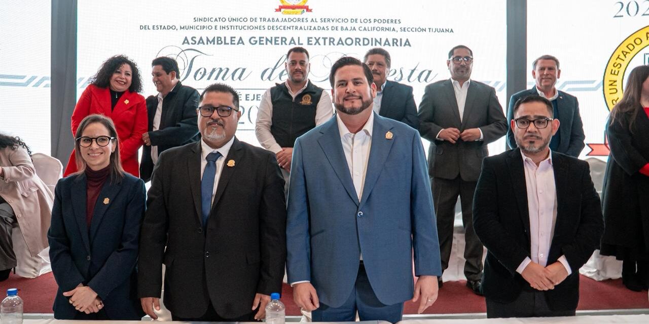 Refrenda Ismael Burgueño coordinación con Sindicato de Burócratas