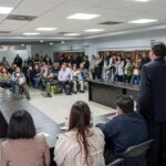 Atiende Ismael Burgueño a representantes de agrupaciones de policías municipales