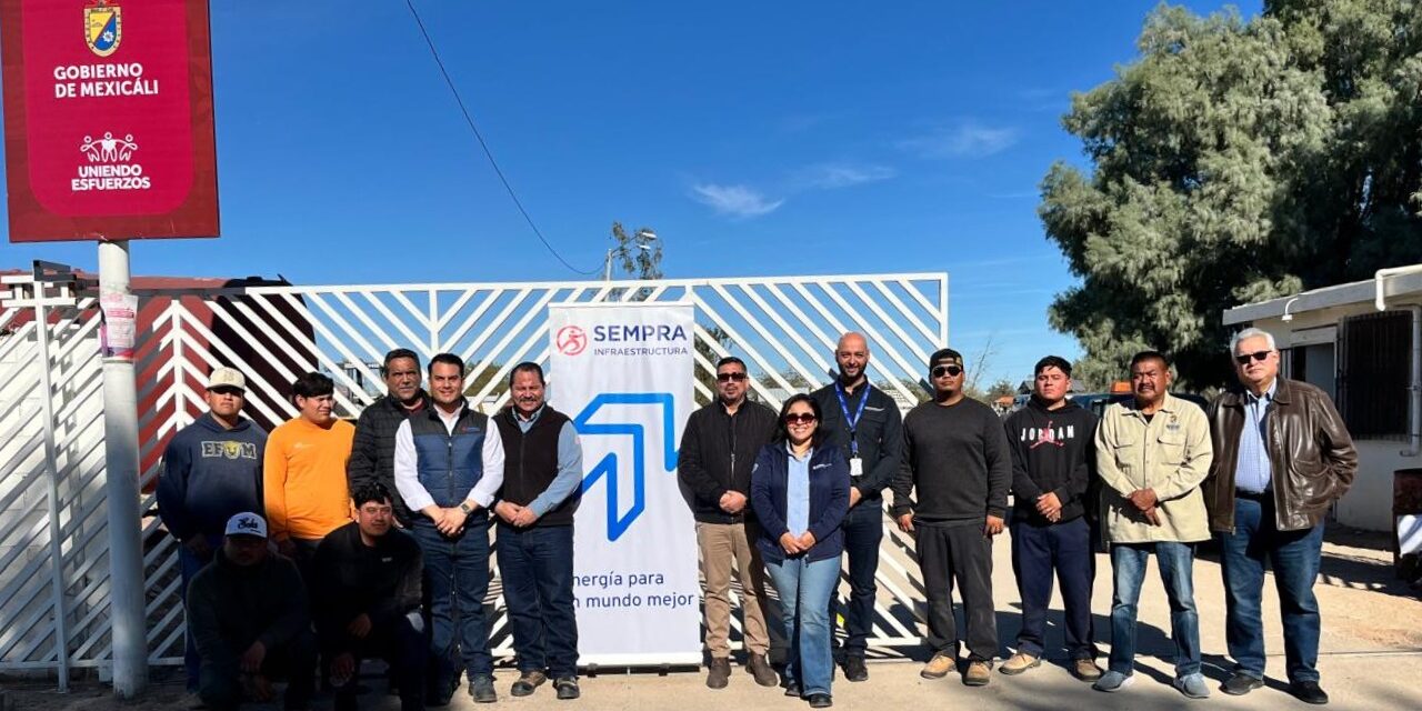 Sempra Infraestructura mejora espacios públicos en Mexicali: El Centinela #3 y la Mini Unidad Deportiva Progreso