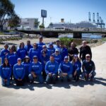 Voluntarios de ECA LNG participan en limpieza de arroyo