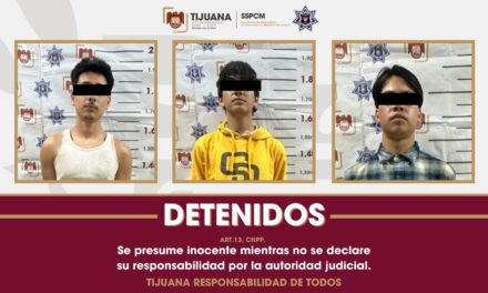 Asegura Policía Municipal a tres por privar de la vida a una persona en Santa Fe