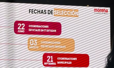 El 22 de Junio MORENA elegirá a sus 17 candidatos a la gubernatura; incluyendo BC y será en Encuesta