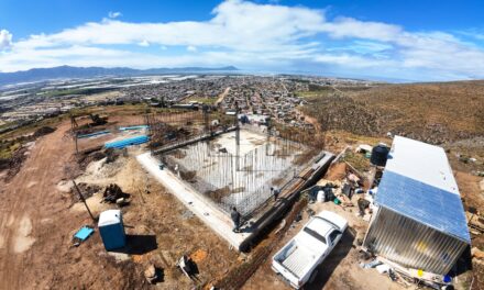 CONSTRUYE CESPE TANQUE DE ALMACENAMIENTO EN ZONA SUR DE ENSENADA