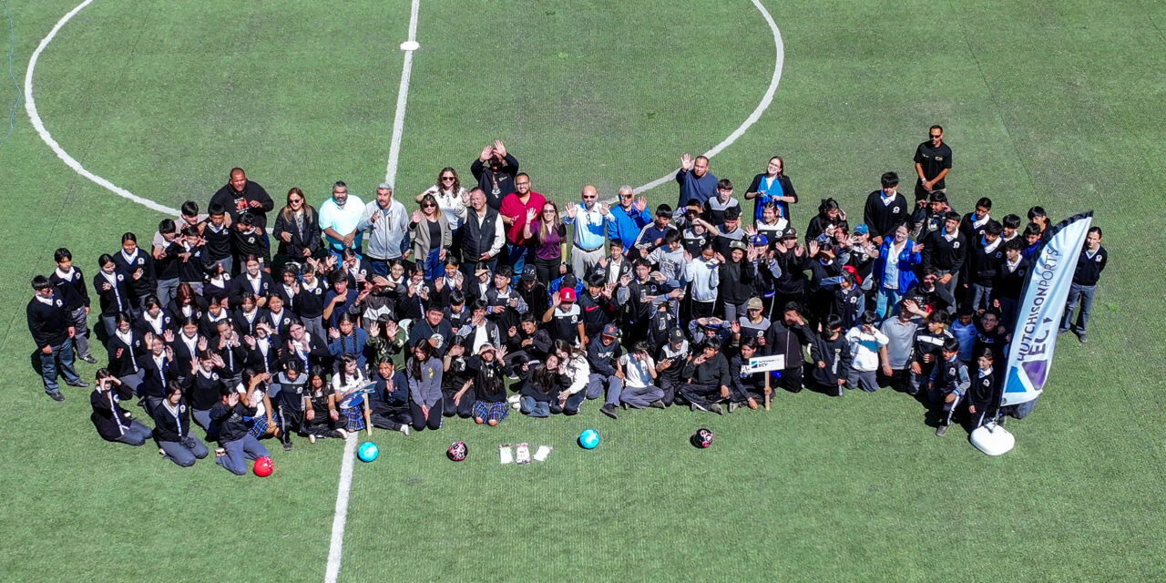 HUTCHISON PORTS ENTREGA CANCHA DEPORTIVA EN LA ESCUELA SECUNDARIA LÁZARO CÁRDENAS #8