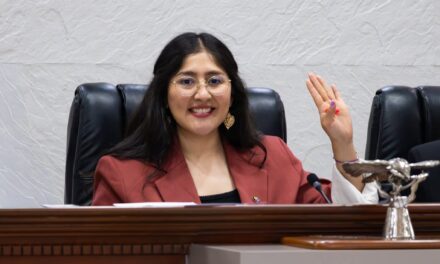 DIPUTADA MICHEL SÁNCHEZ ASUME LA PRESIDENCIA DEL CONGRESO ESTATAL