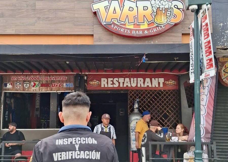 Refuerza Gobierno de Tijuana operativos de inspección en bares durante periodo de Semana Santa