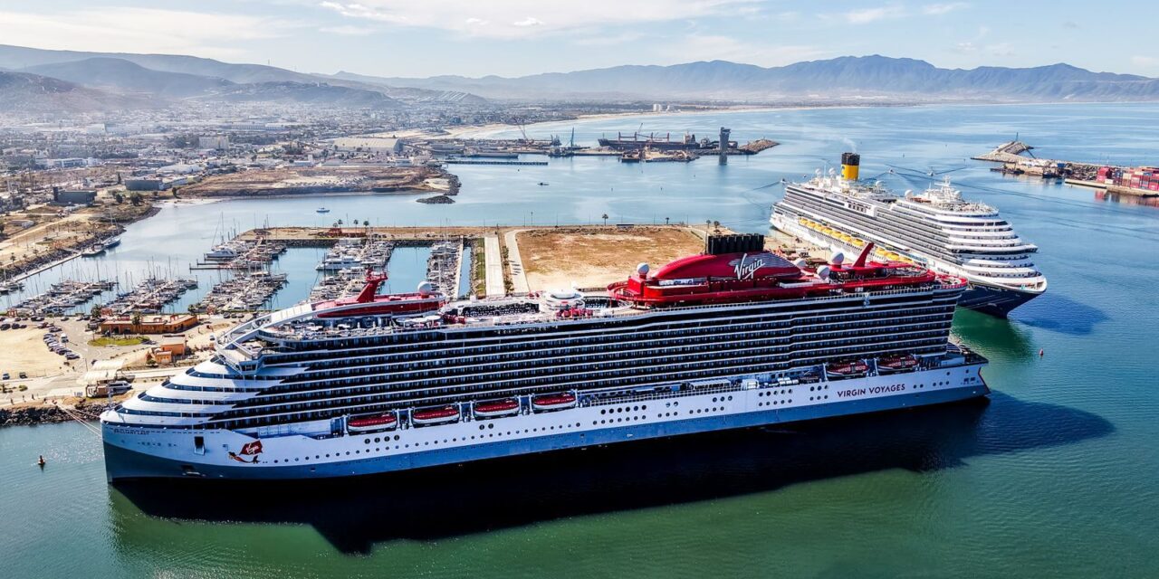 Celebra Claudia Agatón llegada del crucero Brilliant Lady a Ensenada