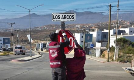 Impulsa Gobierno de Ensenada calles más seguras con señalización
