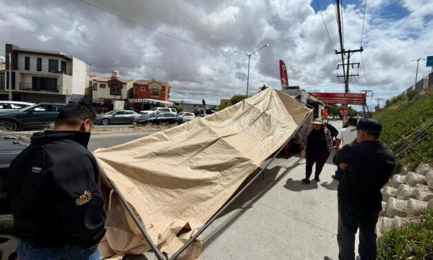 Refuerza Gobierno de Tijuana operativo de ordenamiento del comercio en Santa Fe
