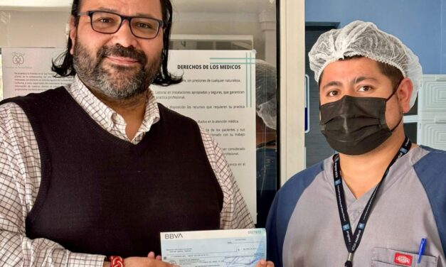 REGIDOR ADRIÁN GARCÍA REALIZA LA SEGUNDA APORTACIÓN PARA HEMODIÁLISIS DE ENSENADA