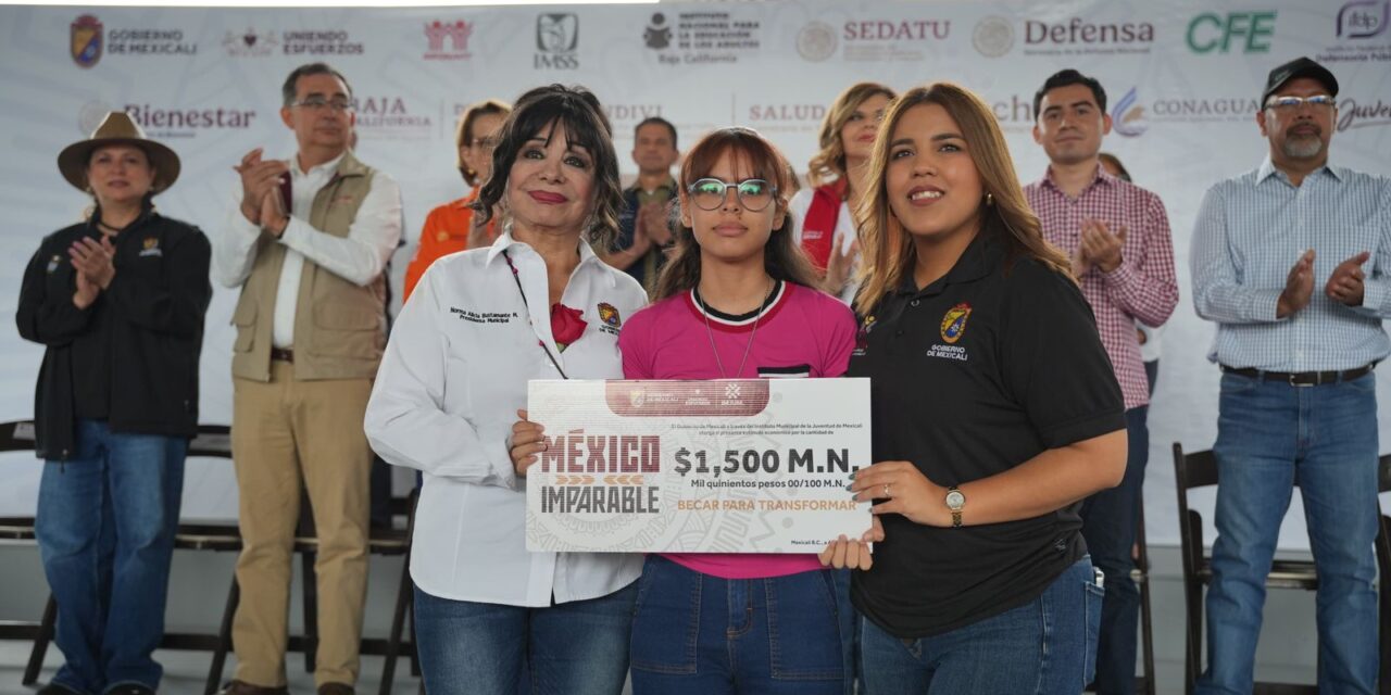EL GOBIERNO ES DEL PUEBLO; NORMA BUSTAMANTE ENCABEZA JORNADA “MÉXICO IMPARABLE”