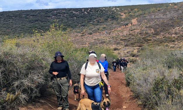 LOCALIZAN RESTOS ÓSEOS Y CUERPO SIN VIDA DURANTE OPERATIVO DE BÚSQUEDA EN ENSENADA