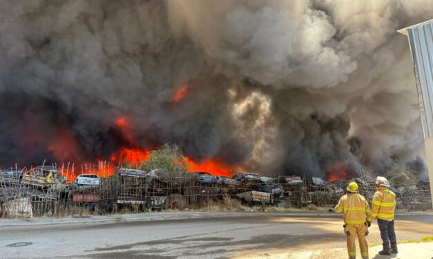 INICIARÁ INSPECCIÓN EN YONQUE INCENDIADO EN ENSENADA POR PARTE DE LA PROCURADURÍA DE PROTECCIÓN AMBIENTAL DE BAJA CALIFORNIA