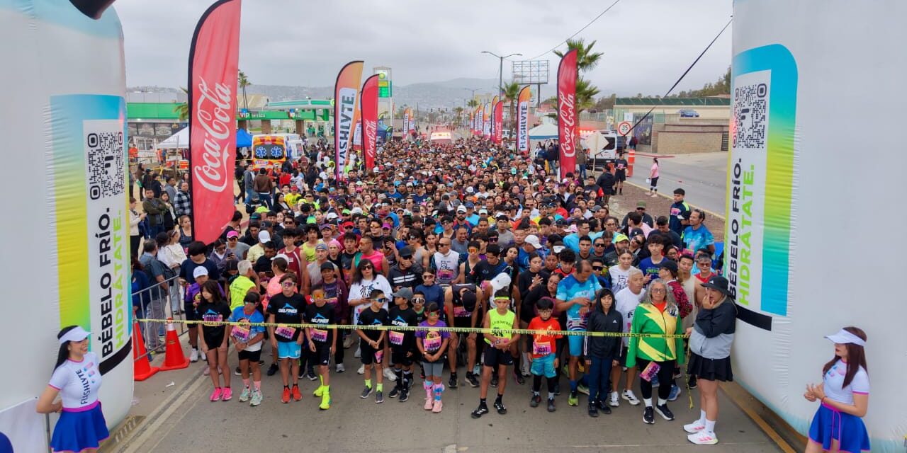 Claudia Agatón da arranque al XXIII Medio Maratón Internacional Ensenada FlashLyte 2026
