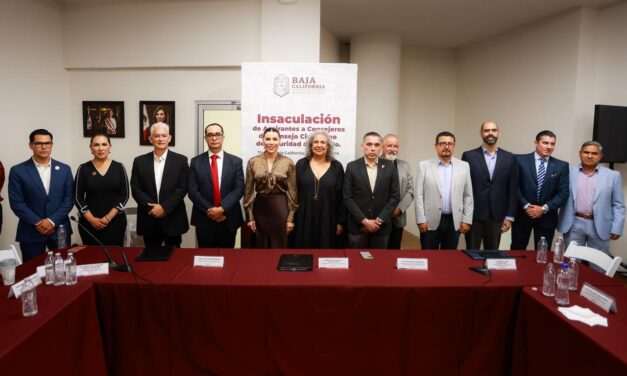 ENCABEZA GOBERNADORA MARINA DEL PILAR TOMA DE PROTESTA DE NUEVOS INTEGRANTES DEL NUEVO CONSEJO CIUDADANO DE SEGURIDAD DE BC