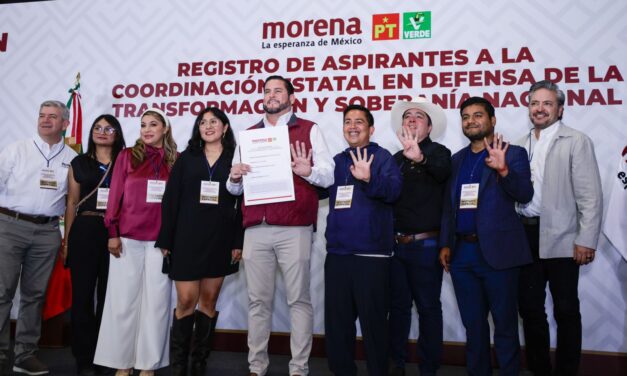 SE REGISTRA ISMAEL BURGUEÑO EN EL PROCESO INTERNO DE MORENA; QUIERE SER EL PRÓXIMO GOBERNADOR