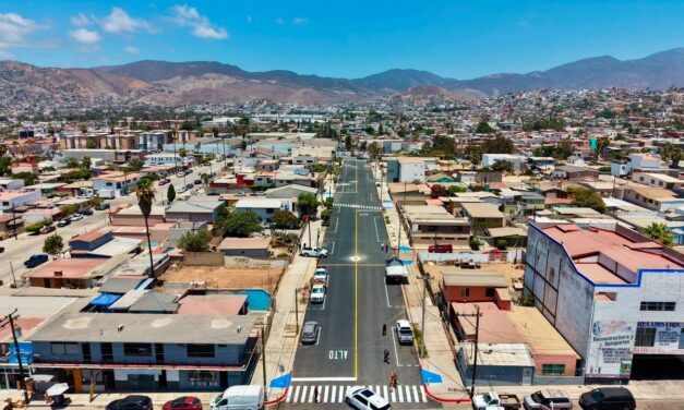 Inaugura pavimentación de la avenida Morelos; Beneficia a más de 200 familias de manera directa