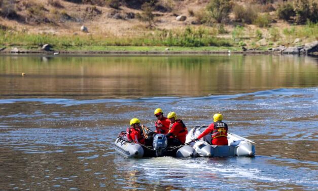 REALIZAN OPERATIVO DE BÚSQUEDA DE PERSONAS EN PRESA DE ENSENADA; BUZOS ESPECIALIZADOS NO ENCONTRARON NADA