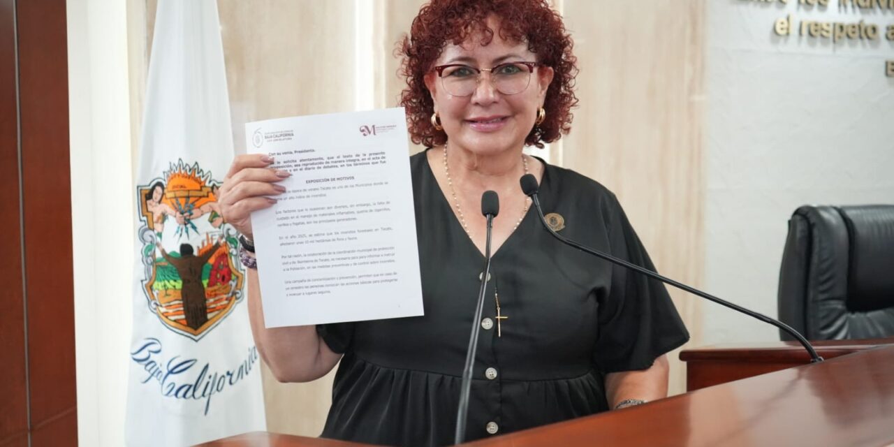 DIPUTADA MAYTHÉ MÉNDEZ PROPONE QUE EL IEEBC CUENTE CON SU PROPIO PROGRAMA DE RESULTADOS ELECTORALES