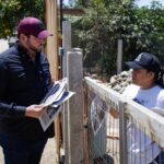 Ismael Burgueño fortalece en San Quintín la organización territorial de la Cuarta Transformación