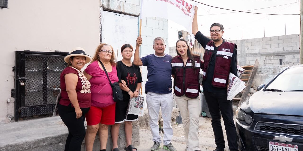ESTE MOVIMIENTO NACIÓ CAMINANDO LAS CALLES: JULIETA RAMÍREZ CONTINÚA SUS RECORRIDOS CASA POR CASA