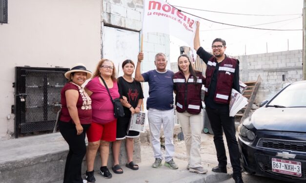 ESTE MOVIMIENTO NACIÓ CAMINANDO LAS CALLES: JULIETA RAMÍREZ CONTINÚA SUS RECORRIDOS CASA POR CASA