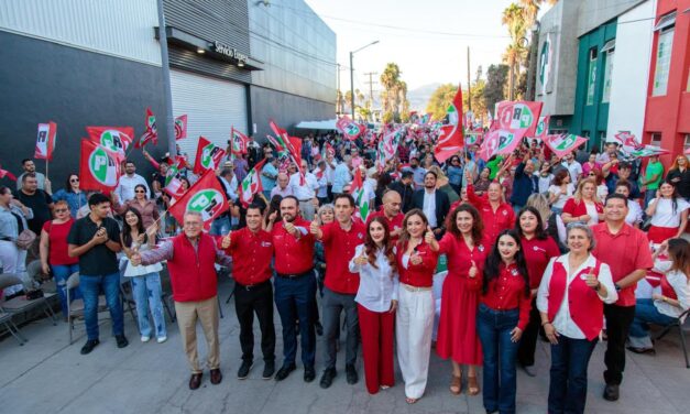 MÁS DE 500 PRIISTAS RESPALDAN A LA NUEVA DIRIGENCIA EN ENSENADA