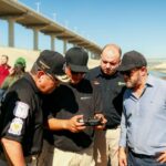 Instruye Gobernadora Marina del Pilar recorrido de inspección por canalización Río Tijuana