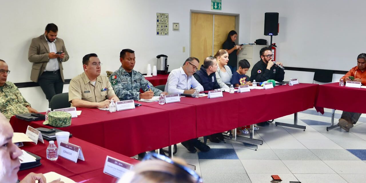 INSTALAN MESA PERMANENTE DE PROTECCIÓN CIVIL PARA ENSENADA Y SAN QUINTÍN ANTE LA LLEGADA DEL FENÓMENO METEOROLÓGICO “EL NIÑO”