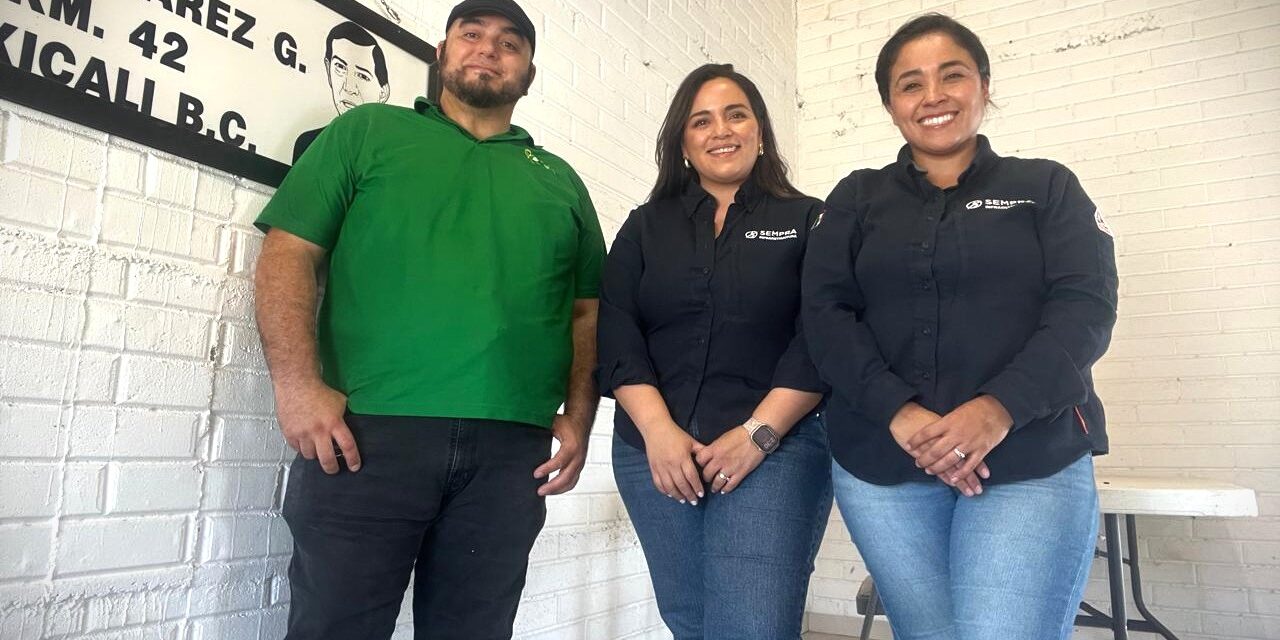 Sempra Infraestructura realiza inversión social en ejido Benito Juárez
