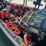 LA GUARDIA COSTERA INTERCEPTA 10 INMIGRANTES A 24 MILLAS AL OESTE DE POINT LOMA