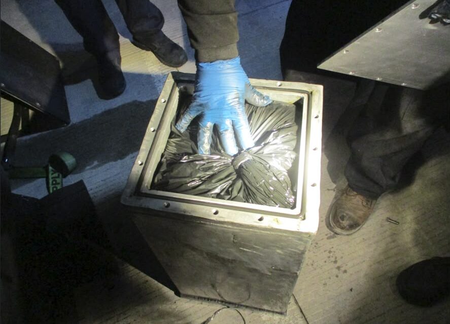 Agentes de CBP incautan más de 262 libras de cocaína en el Puerto de Entrada de San Ysidro
