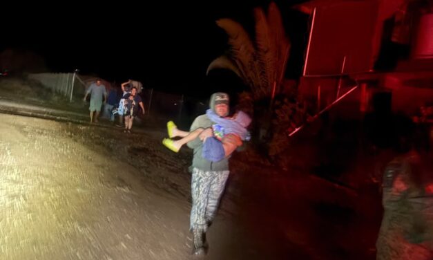 Mantiene operativos de emergencia por tormenta Rachel; reportan vialidades inundadas y 25 colonias sin electricidad