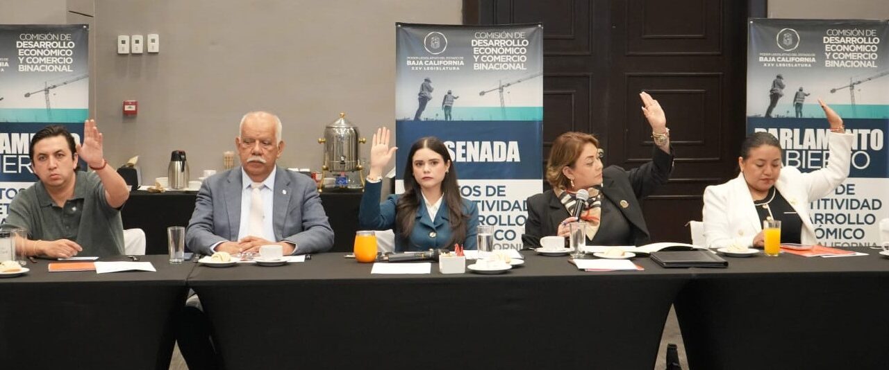 IMPULSA DAYLÍN GARCÍA PARLAMENTO ABIERTO SOBRE RETOS DE COMPETIVIDAD Y DESARROLLO ECONÓMICO EN BC