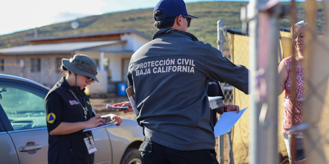 REALIZA PROTECCIÓN CIVIL ETIQUETADO DE VIVIENDAS EN MANEADERO COMO PARTE DE LA EVALUACIÓN DE DAÑOS